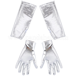 2 Paar 2 Stile PU-Lederhandschuhe&nbsp;AJEW-CL0003-16A