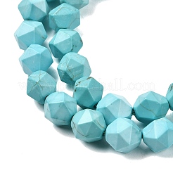 Бусины из натурального магнезита G-P598-B01-02