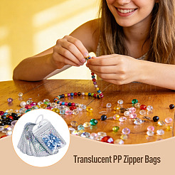 50 sachet refermable en polypropylène découpé au laser&nbsp;OPP-TA0001-27B