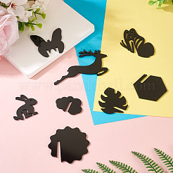 32 шт. 8 стиля акриловых подвесок для бокалов вина&nbsp;OACR-TA0003-96