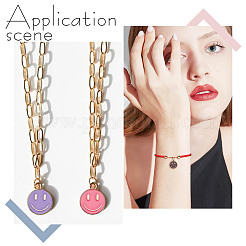 52шт 13 цвета сплава эмаль подвески PALLOY-AB00179