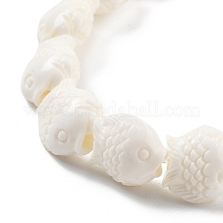 Нити резных бусин из синтетического коралла&nbsp;CORA-C003-13B-03