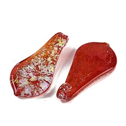 Lampwork большие кулоны&nbsp;FOIL-K003-01F