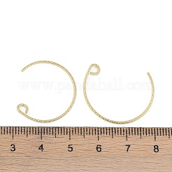 Латунные крючки для сережек KK-C069-02G