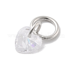 925 серебро с подвесками из кубического циркония.&nbsp;STER-Q004-05A-P