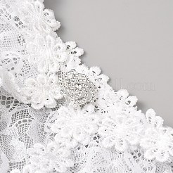 Scialli in pizzo con strass in poliestere&nbsp;AJEW-WH20130-179
