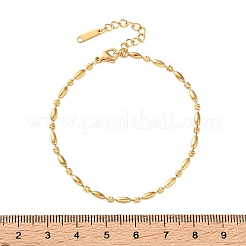 Bracelets de perles en acier inoxydable 304 pour femmes&nbsp;SA-CBA8C9C-05G
