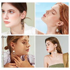 Наборы для самостоятельного изготовления сережек в геометрическом стиле DIY-SC0013-31