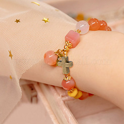 60 шт. бусины из сплава в тибетском стиле TIBEB-GO0001-07AB