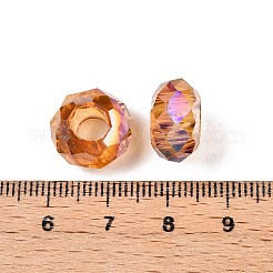 Perle di vetro trasparente europei&nbsp;GPDL-N005-D14mm-A06