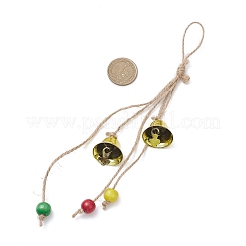 Железные рождественские колокольчики подвесные украшения&nbsp;HJEW-JM03760-01