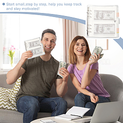 Сбережения наличных денег бюджетный планировщик набор для изготовления переплетов&nbsp;DIY-GA0006-21