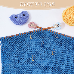 Силиконовые бусины для спиц своими руками для собак/ограничители для спиц с маркерами петель IFIN-NB0001-56