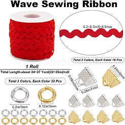 1 прядь волнообразной бахромы FIND-GF0006-65F