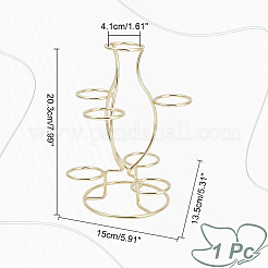 Железные подставки для пасхальных яиц с 7 слотом ODIS-WH0058-21B-G