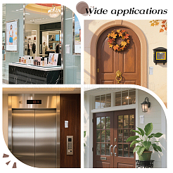 Акриловый уличный держатель брошюр&nbsp;AJEW-WH0077-047A