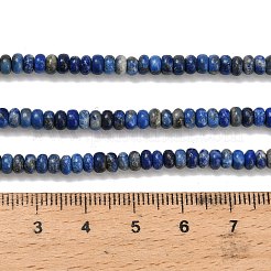 Natürlicher Lapislazuli Perlenstränge&nbsp;G-L635-A33-4x2mm-02