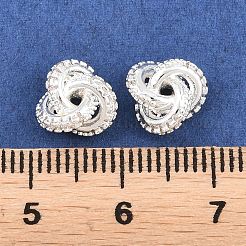 Ciondoli in ottone con pavé di zirconi chiari&nbsp;KK-L274-10S