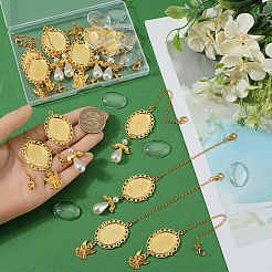 Подвесные украшения в виде выпускного колпака из акрила и сплава&nbsp;HJEW-SP00005