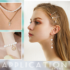 8 шт. 2 подвески в осеннем стиле из латуни с микропаве из прозрачных кубических цирконий ZIRC-SC0001-26