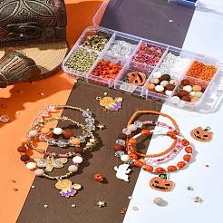 Наборы бусин своими руками на тему Хэллоуина DIY-FS0006-96A