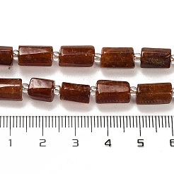 Гранат природный бисер нитей G-G068-A16-01