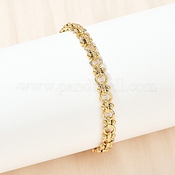 Gliederkettenarmbänder aus 304 Edelstahl für Damen&nbsp;LS-BJEW-Z143-22G-01
