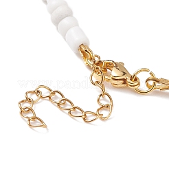 Колье из бисера для женщин NJEW-JN03933