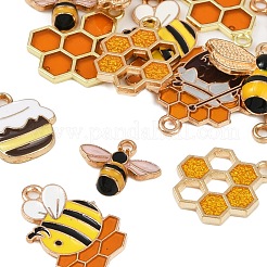 14шт 7 стиля подвески из сплава с эмалью&nbsp;ENAM-FP0002-22