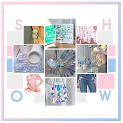 180g 6 стиль украшения аксессуары PVC-PH0001-22