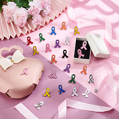 200 шт. 10-цветная информационная лента с эмалированными значками из цинкового сплава&nbsp;JEWB-WA0001-02