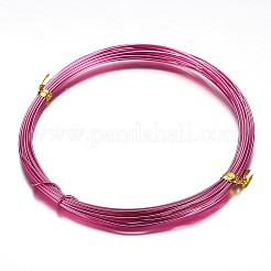 Fil d'artisanat rond en aluminium&nbsp;AW-D009-1mm-10m-05