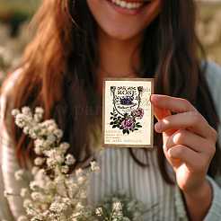 Прозрачные штампы из ПВХ с летней тематикой DIY-WH0631-0354