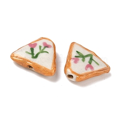 Фарфоровые бусины ручной работы PORC-C008-02A