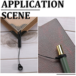 6шт регулируемый ремешок на шею из полиэстера DIY-GF0008-38A