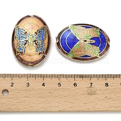 Бусины ручной работы перегородчатой CLB-Z001-09G