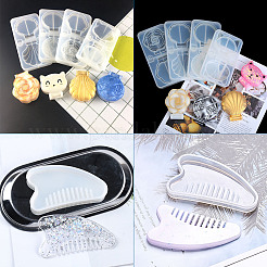 Наборы силиконовых форм для расчески и зеркал своими руками DIY-TA0008-44