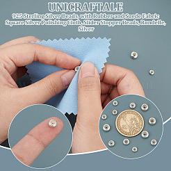 12 Stück 3 Stile 925 Sterlingsilberperlen&nbsp;STER-UN0001-68