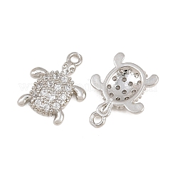 Messing micro pave klar zirkonia charme&nbsp;KK-CBA1F94-03P