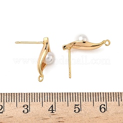 Латунные серьги&nbsp;KK-B160-06G