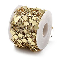 Латунные цепи с ромбическими звеньями CHC-G024-08G