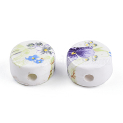 Ручной печатный шарики фарфора&nbsp;LS-PORC-Q176-16mm-2