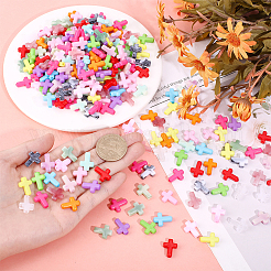 300шт 2 стиля акриловые бусины&nbsp;OACR-HY0001-24