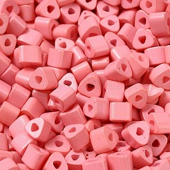 Запекание расписной стеклянной бусины&nbsp;SEED-H002-K-D326