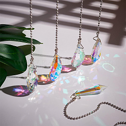 5шт стеклянный потолочный вентилятор тянуть цепи удлинители AJEW-BC0003-48