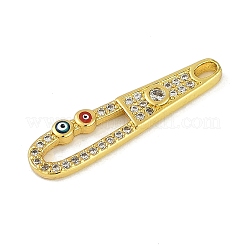 Латунные микро проложить кубического циркония подвески&nbsp;KK-B114-02G-03