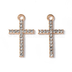 Сплава кристалла горный хрусталь подвески X-PALLOY-F288-03KCG