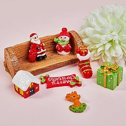 Décorations d'affichage à la maison en plastique de Noël&nbsp;sgAJEW-SZ0001-22