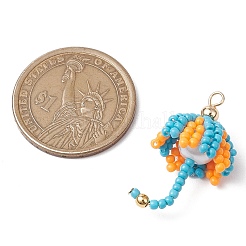 Подвески-зонтики ручной работы из нейлоновой проволоки&nbsp;PALLOY-MZ00504-03