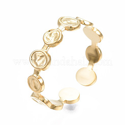 Кольцо-манжета круглое плоское из нержавеющей стали 304&nbsp;X-RJEW-T023-65G